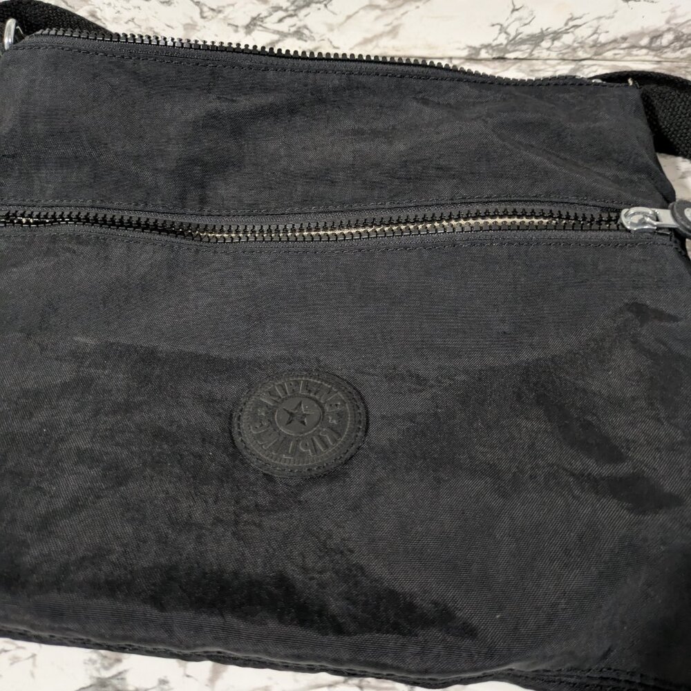 Kipling Annabelle Solid Black Crossbody Strap Mul… - image 2